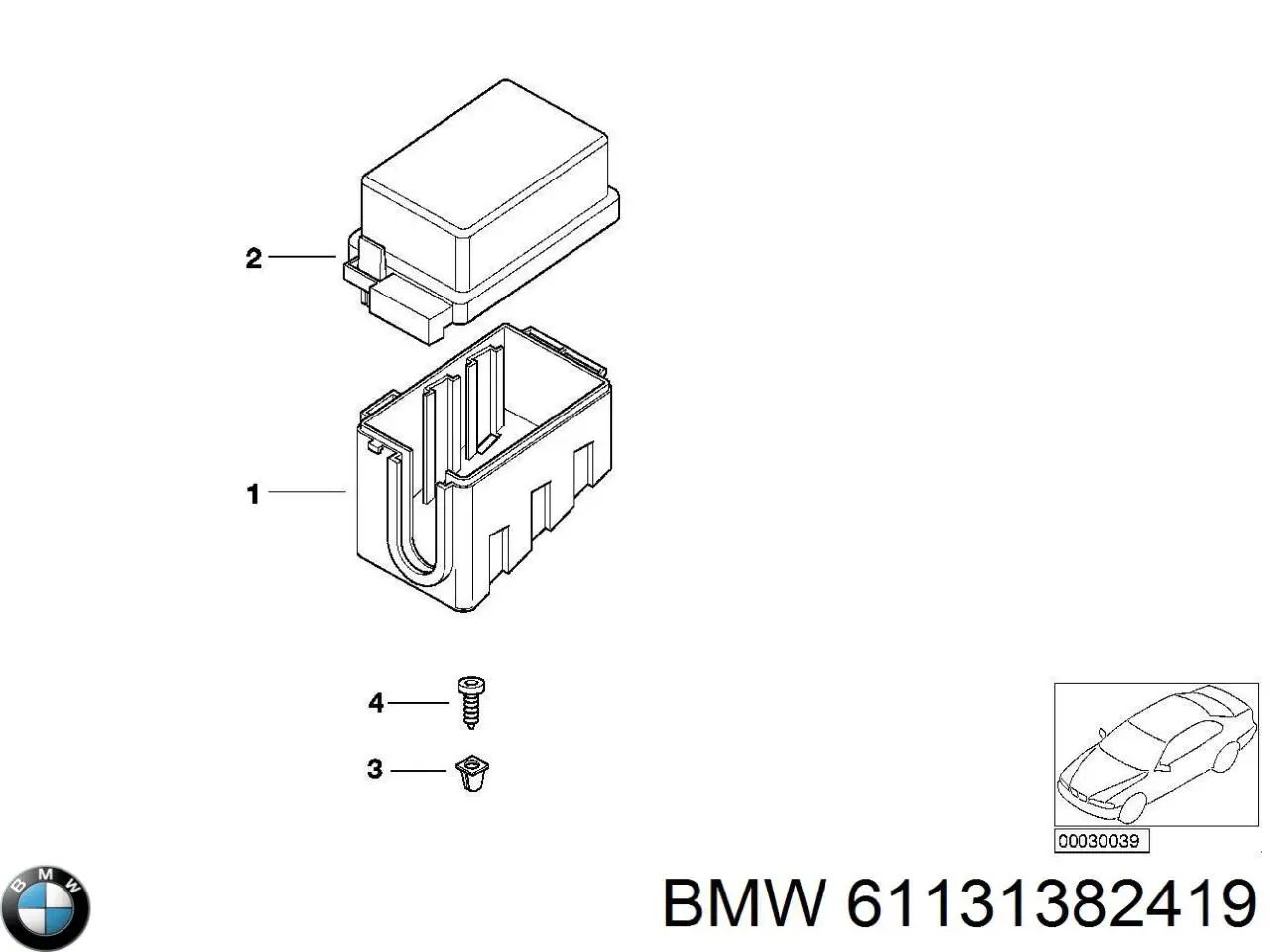 61131382419 BMW 