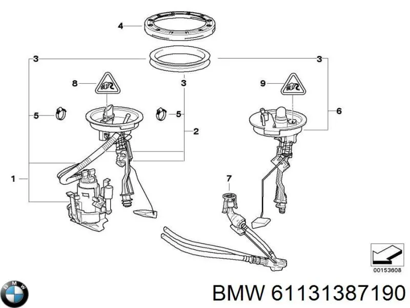 61131387190 BMW 