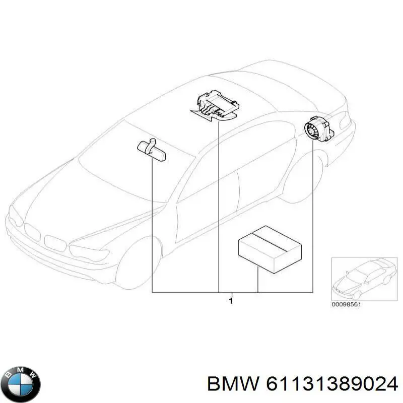  BMW 61131389024 цена, от 1.14 USD
