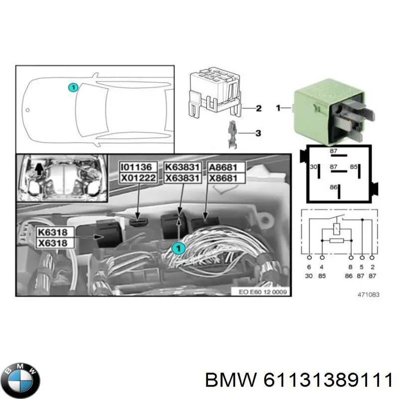  61131378183 BMW