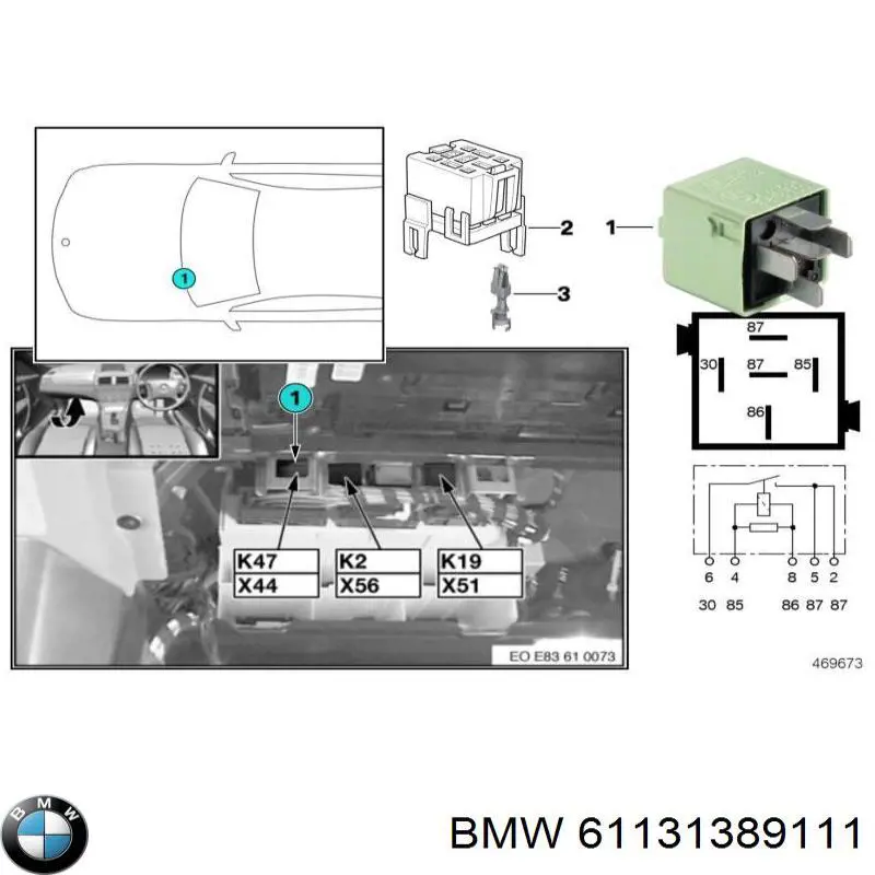  BMW 1389111 цена, от 5.64 USD
