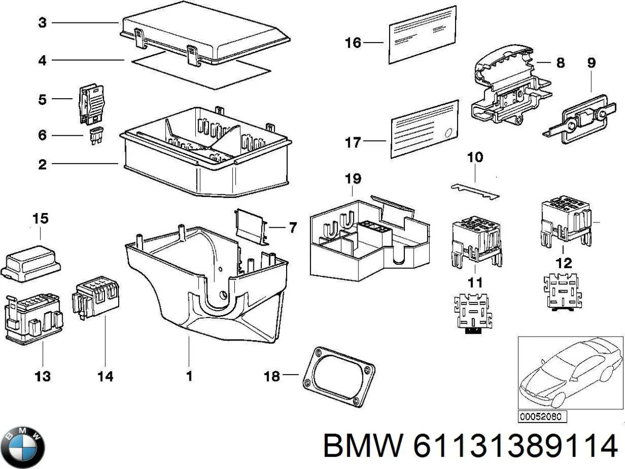  BMW 1389114 цена, от 5.07 USD