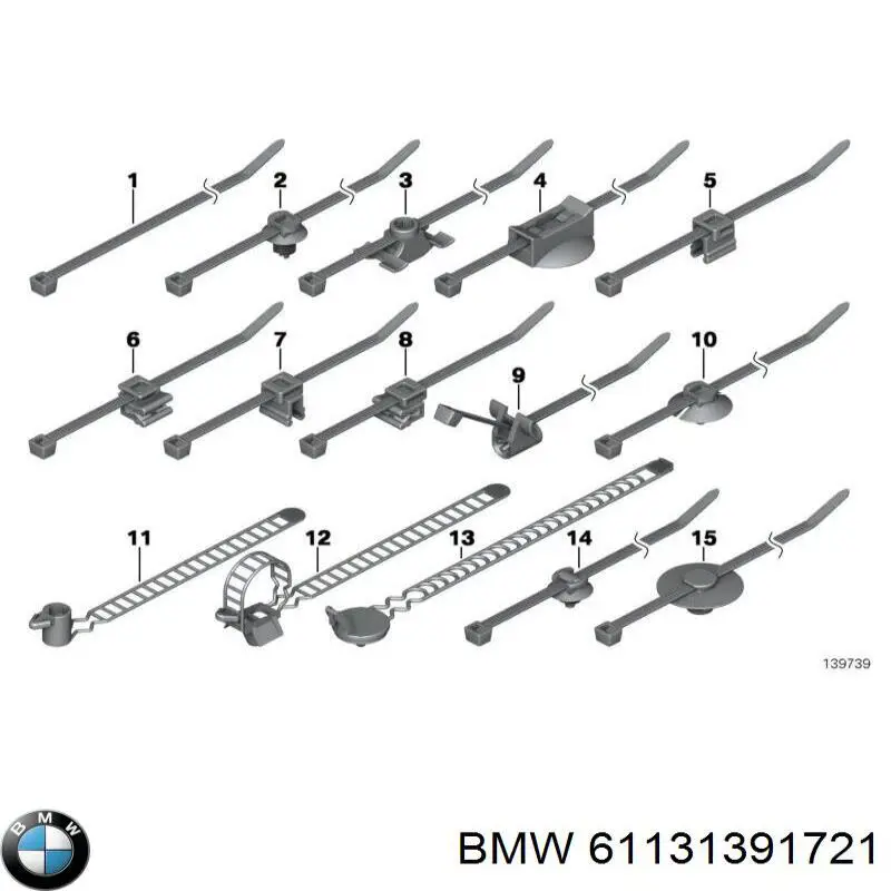 61131391721 BMW 
