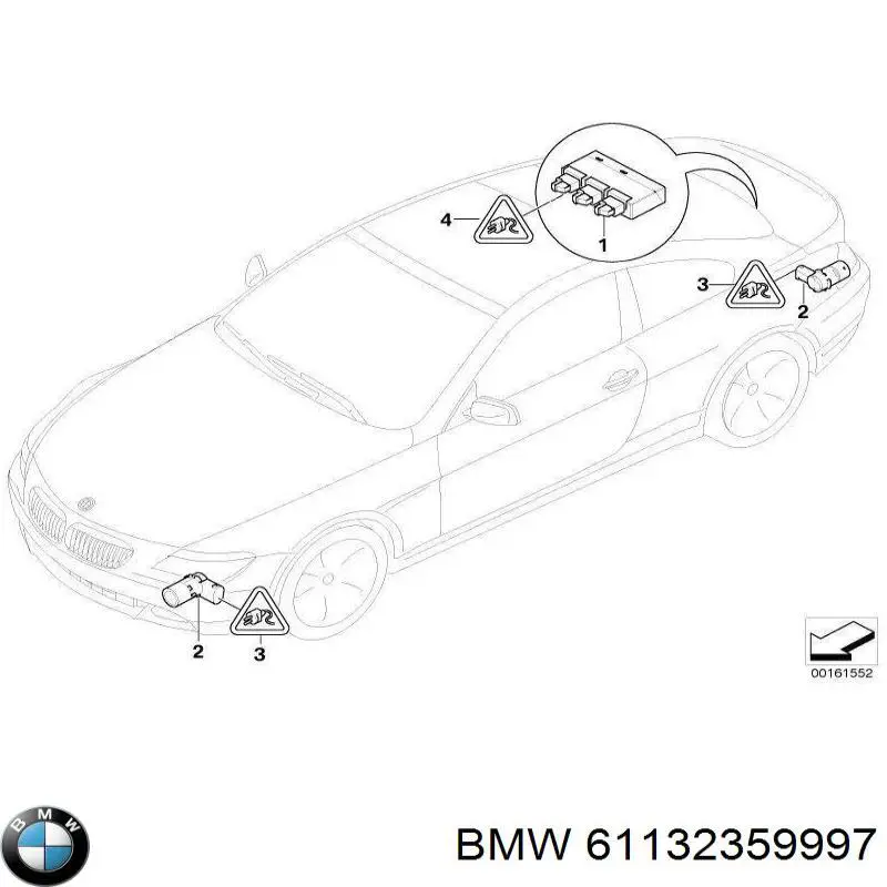  BMW 61132359997 цена, от 18.33 USD