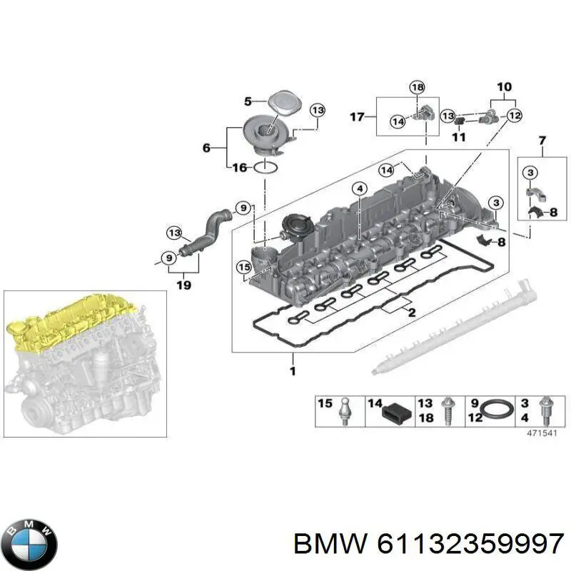 61132359997 BMW 