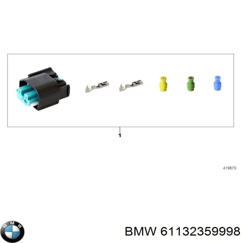 61132359998 BMW 