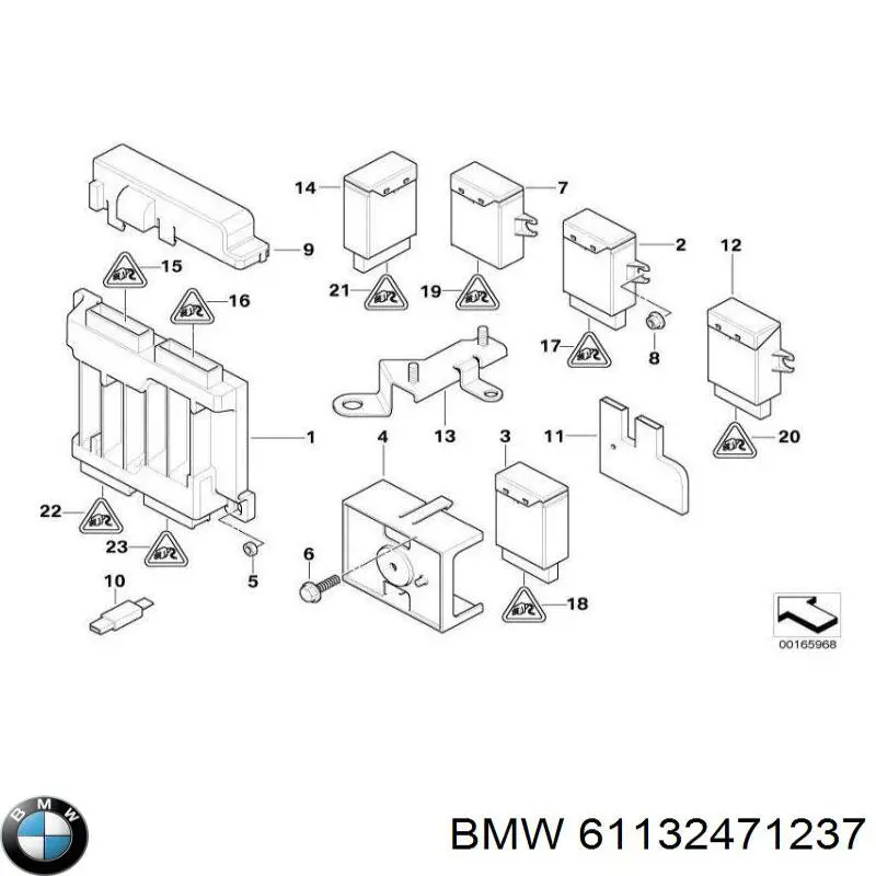 61132471237 BMW Пробка поддона двигателя