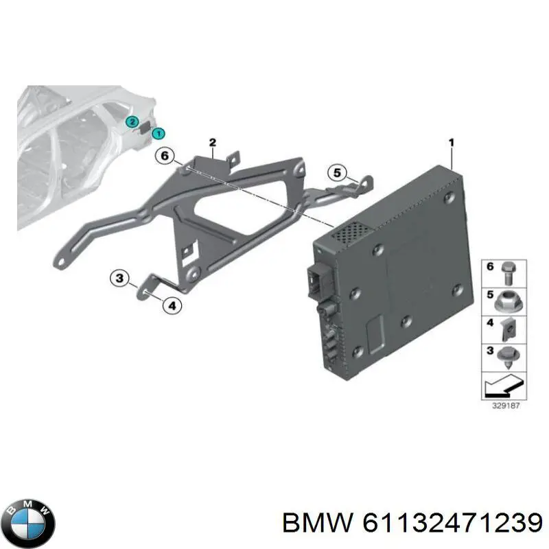  BMW 61132471239 цена, от 559.52 UAH