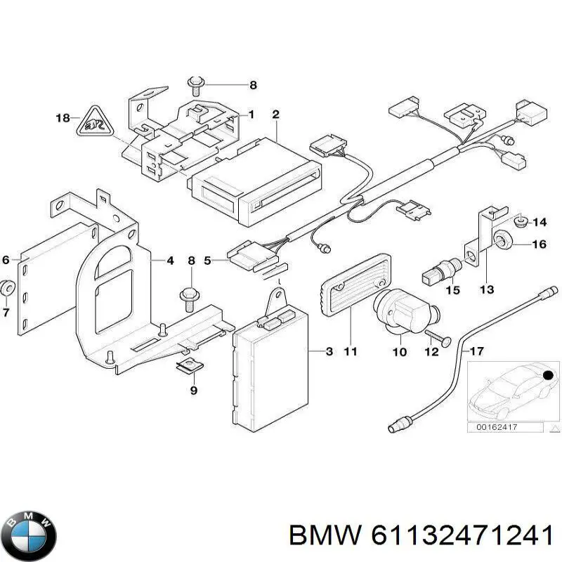Пробка поддона двигателя 8364656 BMW