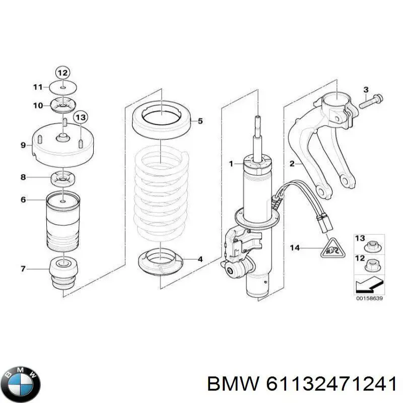 Пробка поддона двигателя BMW 61132471241 цена, от 3.81 USD