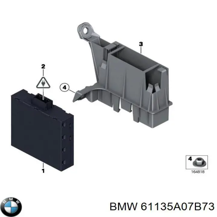  BMW 61135A07B73