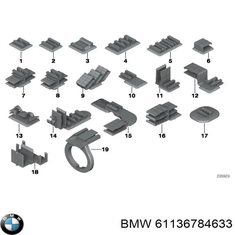 BMW 61136784633 цена, от 3.84 USD
