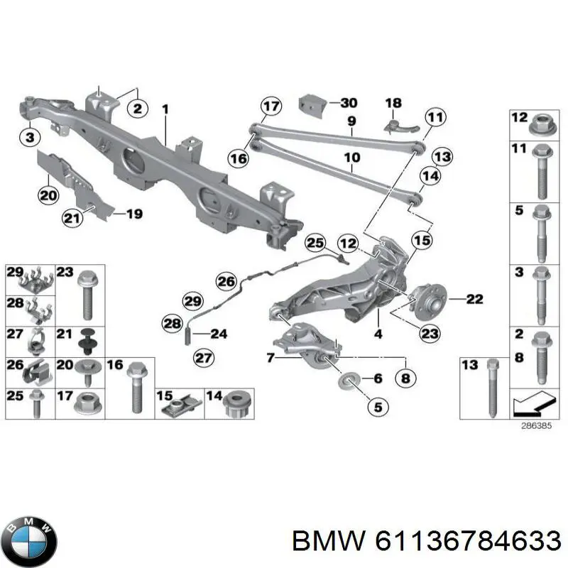 61136784633 BMW 