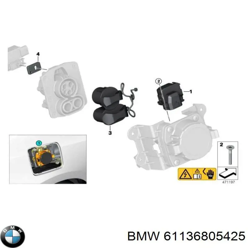 61136805425 BMW 