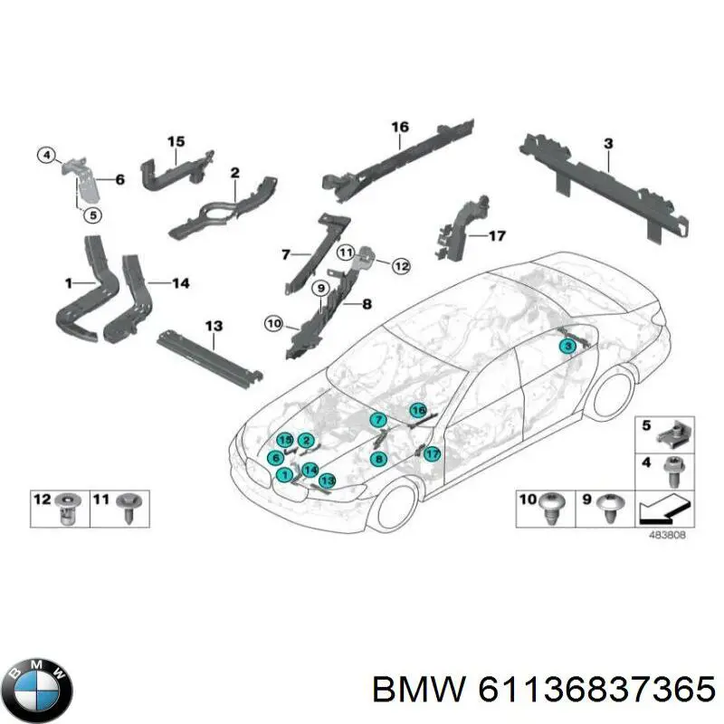 61136837365 BMW 