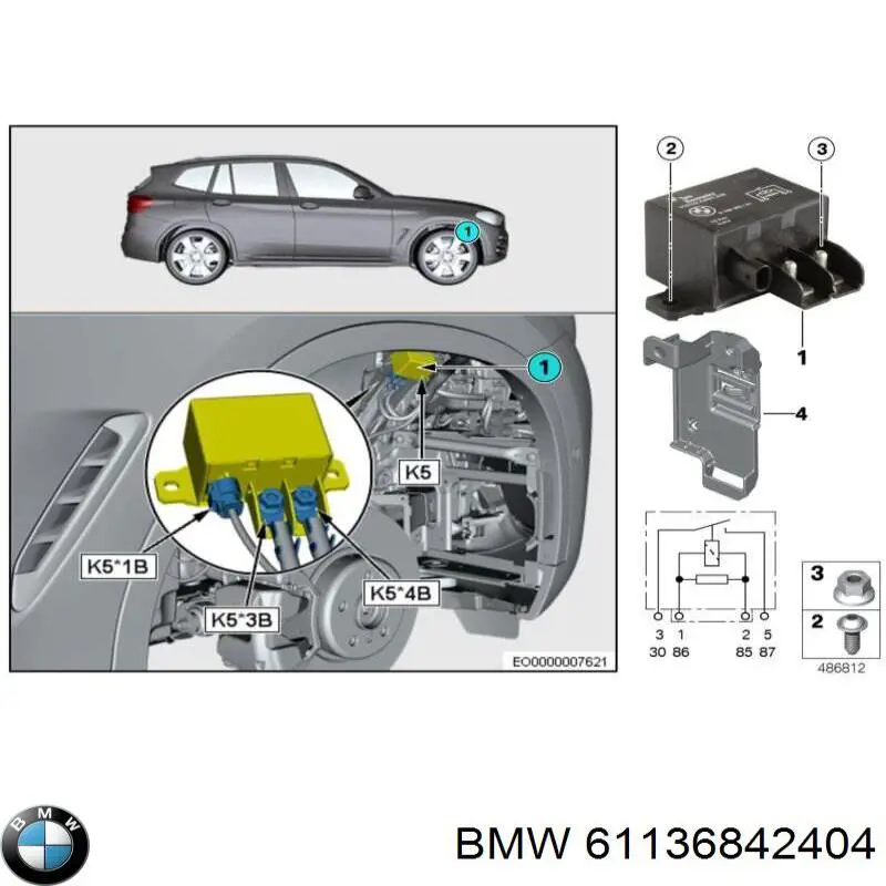  BMW 61136842404 цена, от 9.17 USD