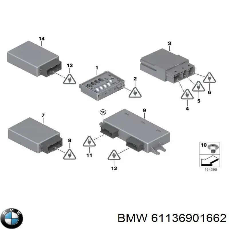  61136901662 BMW