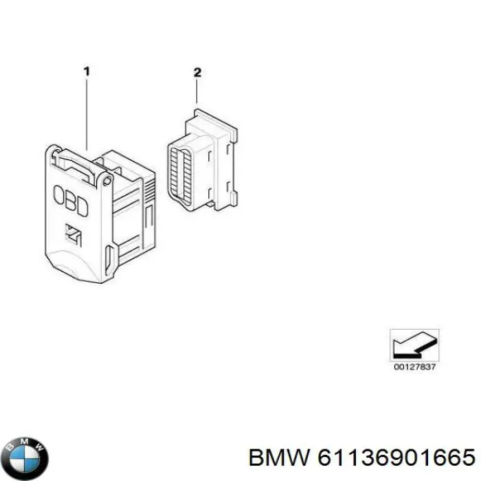  BMW 61136901665 цена, от 4.23 USD