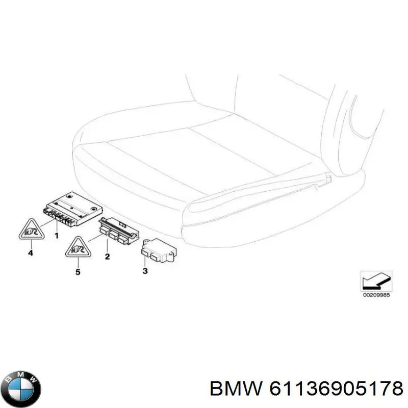 61136905178 BMW 