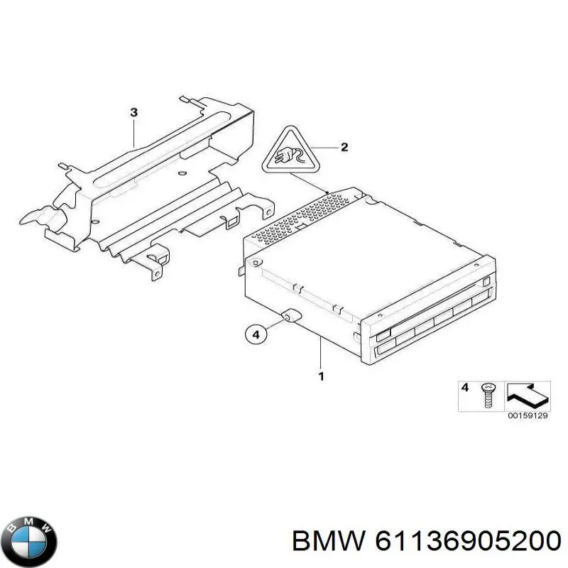 61136905200 BMW Пробка поддона двигателя