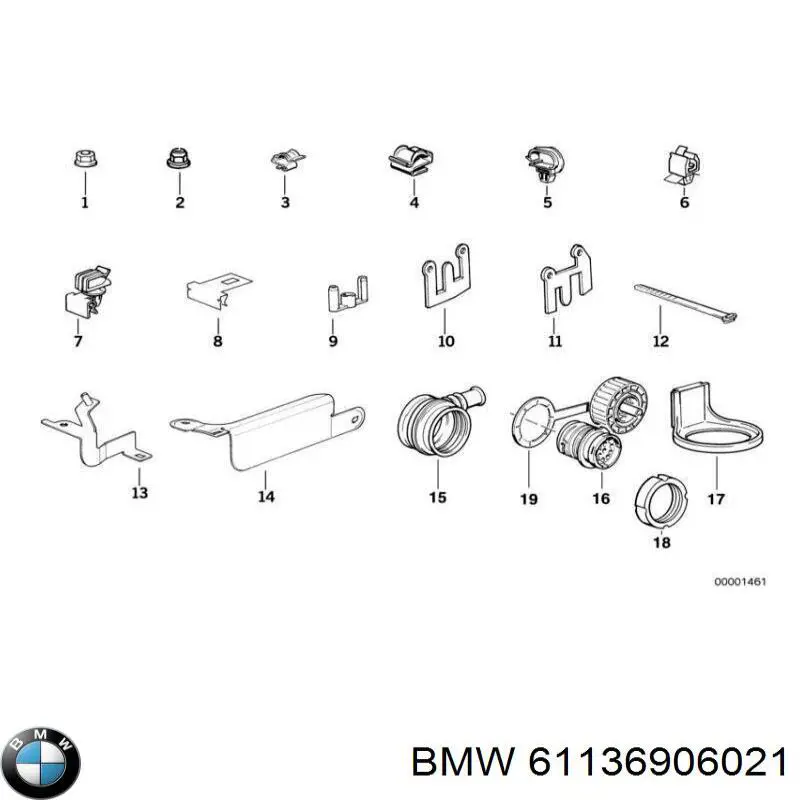  BMW 61136931908