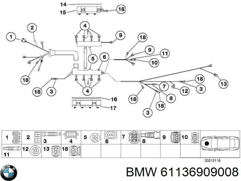  61136909008 BMW