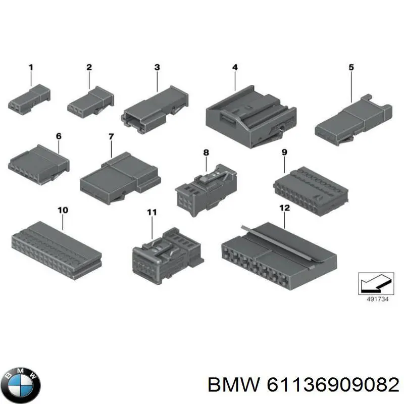  BMW 61136909082 цена, от 5.65 USD
