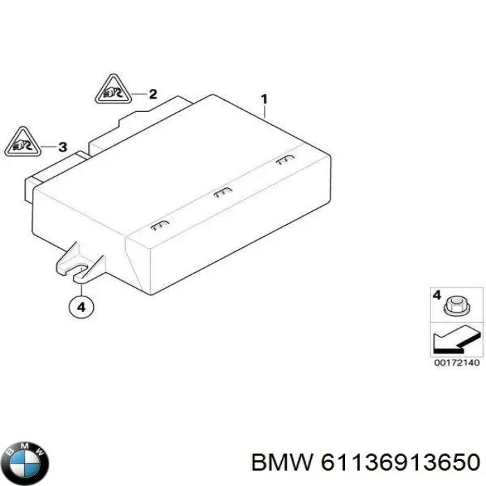 61136913650 BMW Пробка поддона двигателя