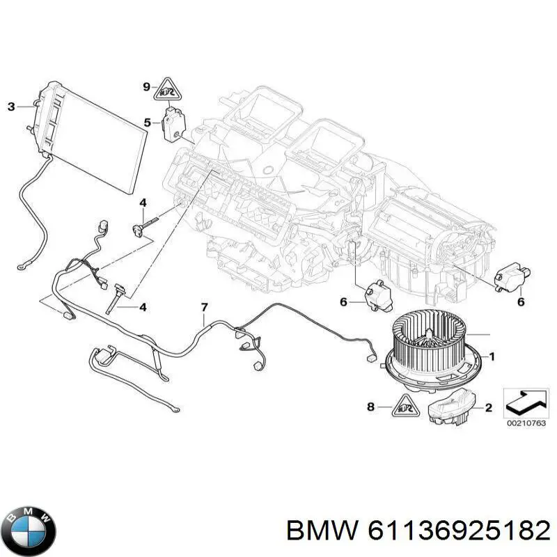61136925182 BMW 