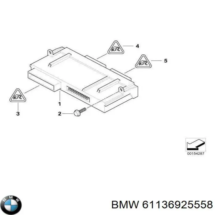 61136925558 BMW 