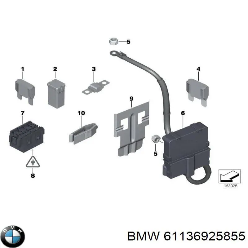  61136925855 BMW