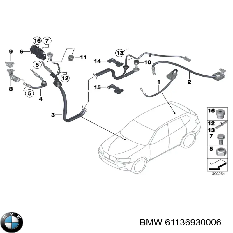 61136930006 BMW 