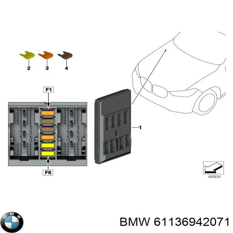Купить N10261505 VAG Предохранители