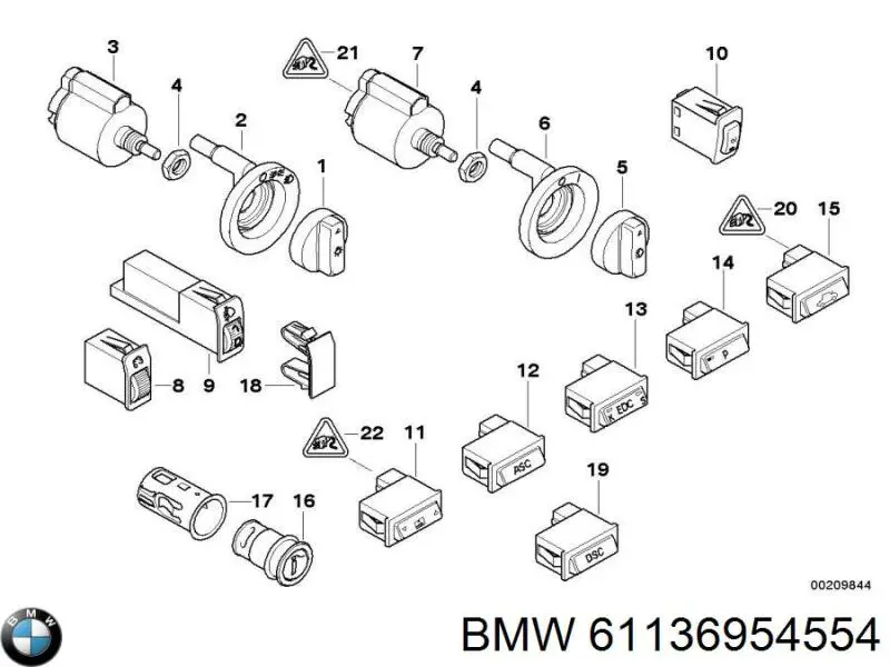  61131383646 BMW