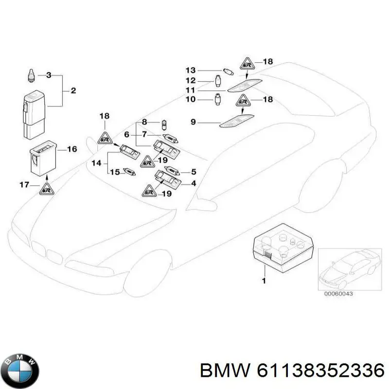  61138352336 BMW