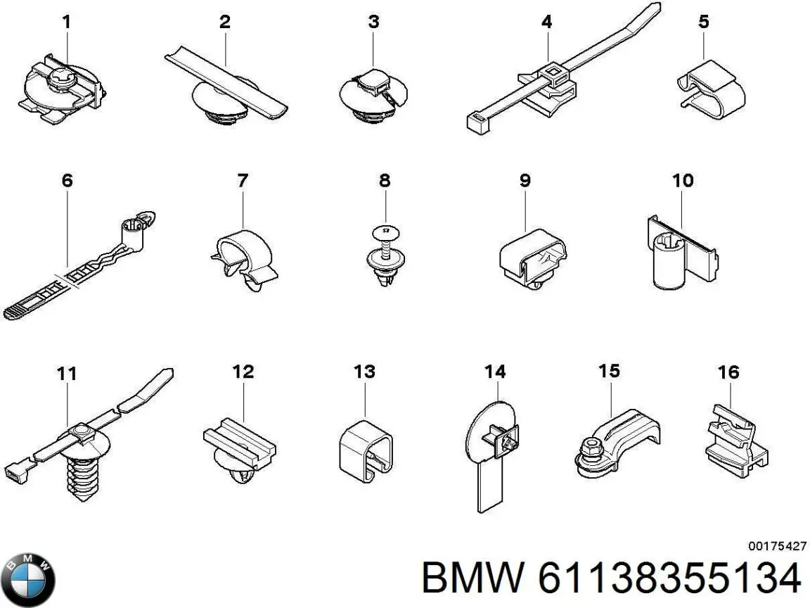 61138355134 BMW 