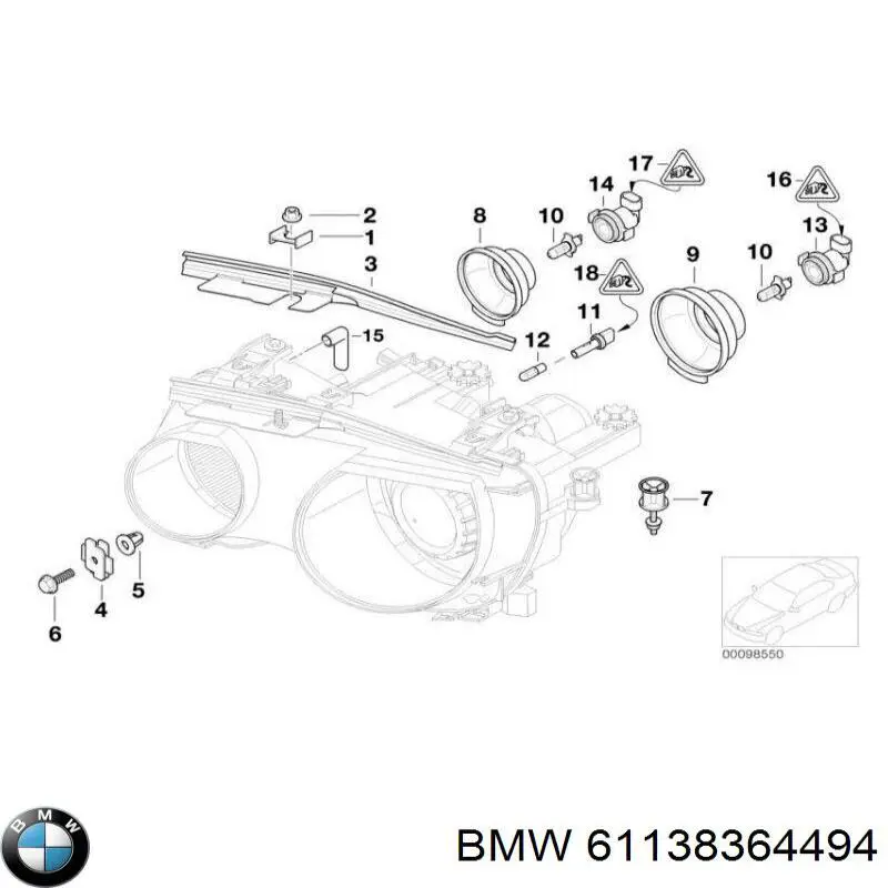  61138364494 BMW