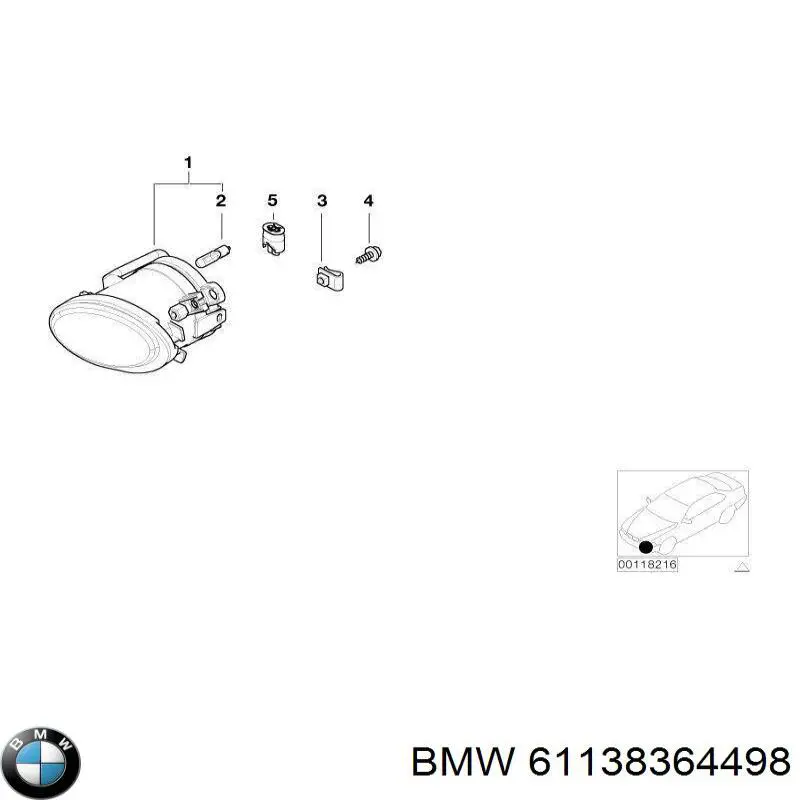  61131382189 BMW