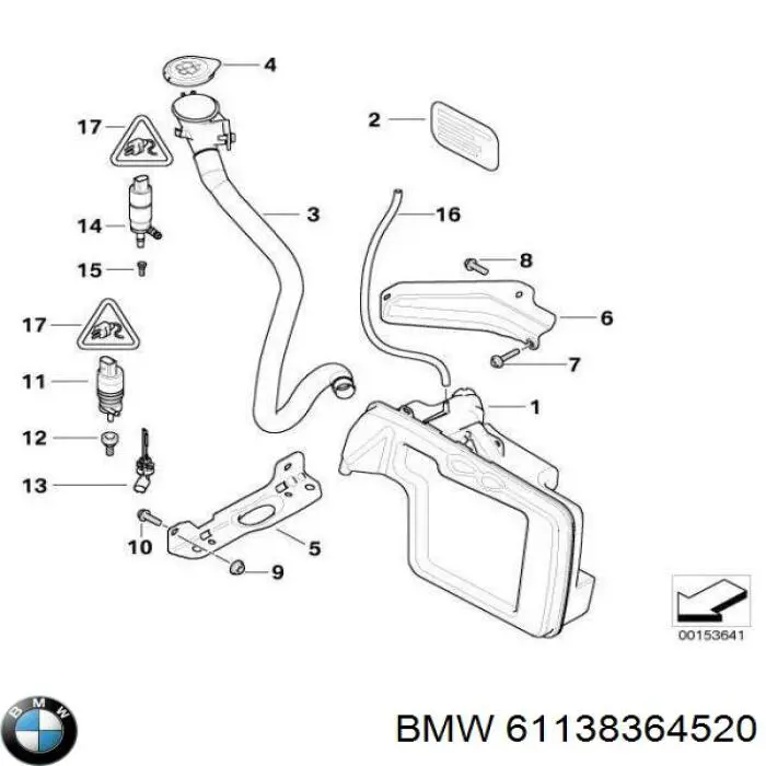 Купить 61138364520 BMW 