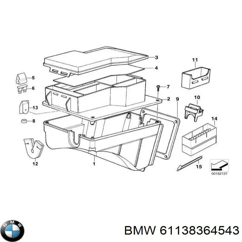 Предохранители (электрических цепей) BMW 61138364543 цена, от 0.19 USD
