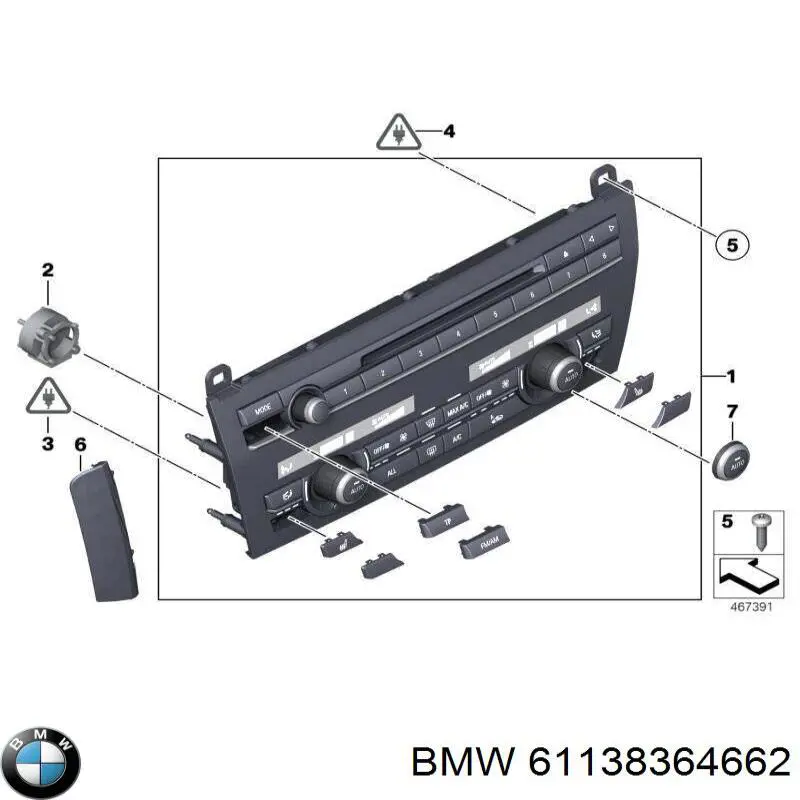 Пробка поддона двигателя BMW 61138364662 цена, от 3.81 USD