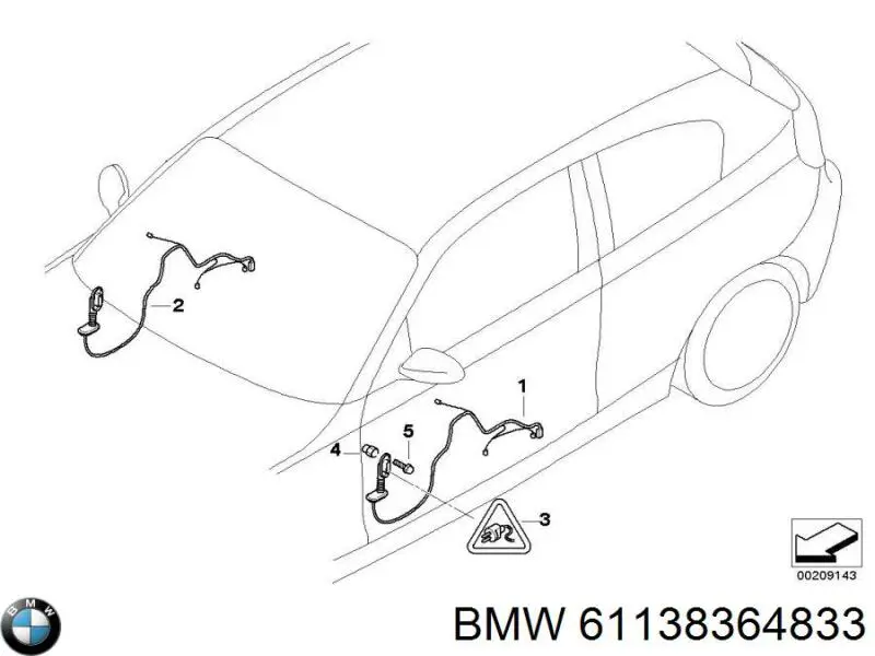 61138364833 BMW 