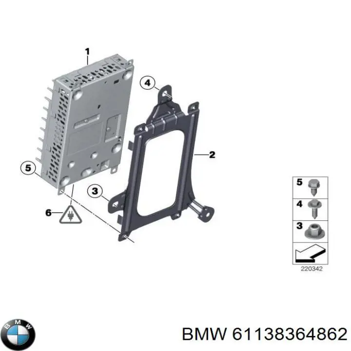 61138364862 BMW 