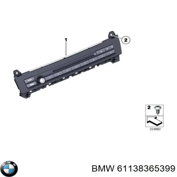  BMW 61108365385