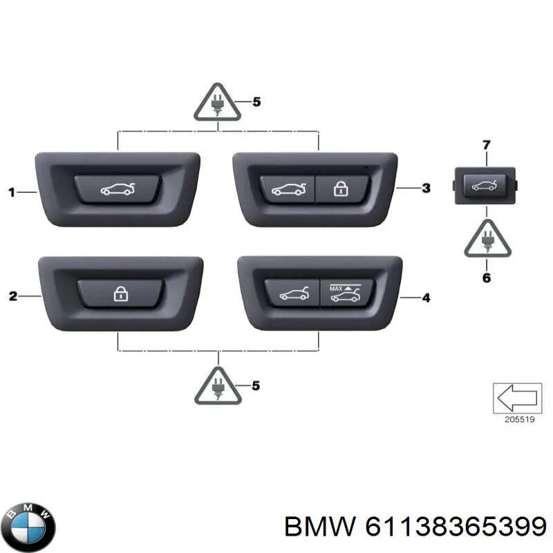 61108365385 BMW 