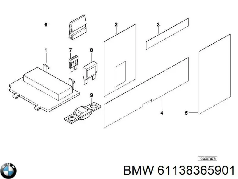 Предохранитель 61138365901 BMW