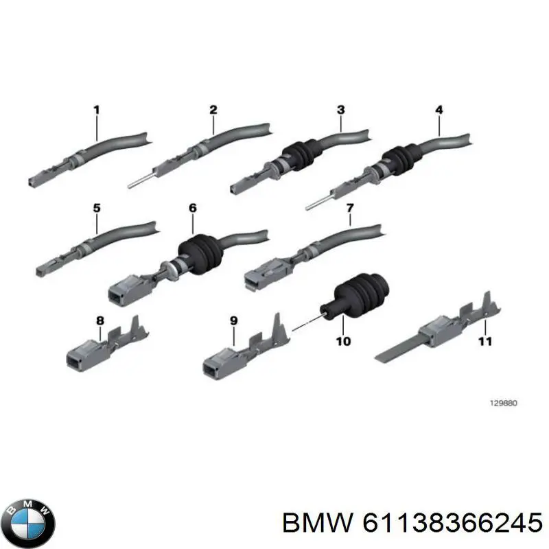  BMW 61138366245 цена, от 0.65 USD
