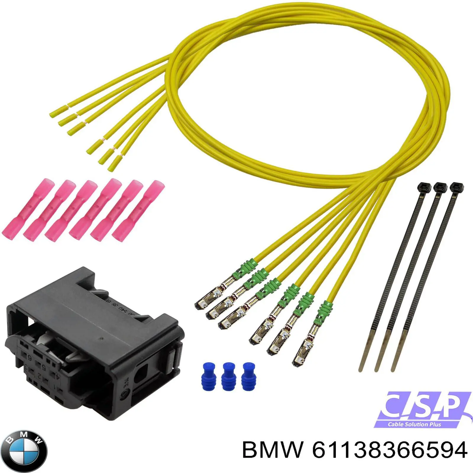 61138366594 BMW desengate (ficha das luzes)