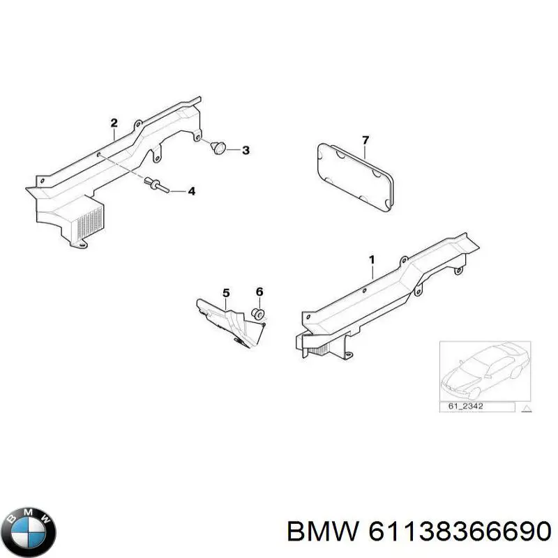 61138366690 BMW 