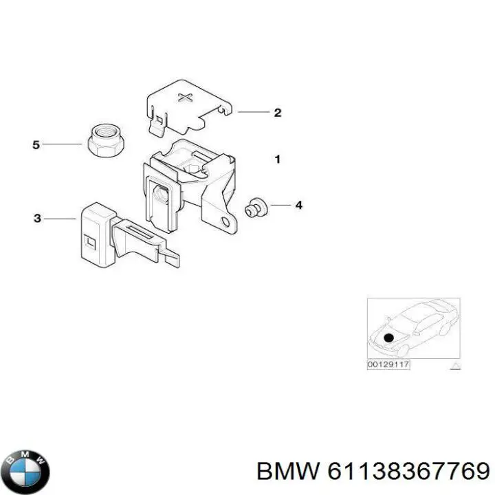 Купить 61138367769 BMW 